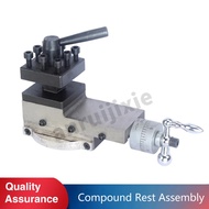 CJ0618 Mini Lathe Compound Rest Tool Rest Assembly Precision Machining Accessory for Metalworking