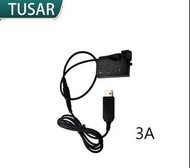 TUSAR Dummy Battery With USB Adapter For CANON LP-E8 外接電源供應器(假電池)
