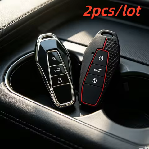 2pcs/lot Car Key Case Covers for Chery Icar 03 Icar03 AIQAR EQ7 EQ5 EQ3 JAECOO J6 J7 J8 Key FOB Cove