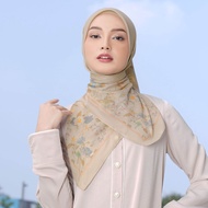 Claudie Sand Scarf Mandjha Ivan Gunawan Wanita Muslim Hijab Segi Empat Voal Premium No Kw