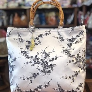 竹節把復古拉鏈版大四方包