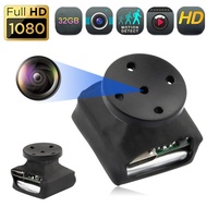 FUSHUN D01 Mini Pocket Button Hidden Spy Camera Video Camera Hiking Camcorder Wearable Button Camera 1080P Hidden Camera