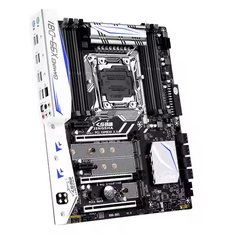 JINGSHA X99 D8I Gaming Office Motherboard Support DDR4 Memory XEON LGA2011-3 V3 V4 CPU Four Channel 