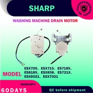 ESX705 ESX715 ES718X ES818X ESX858 ES721X ESX8521 ESX7021 SHARP WASHING MACHINE DRAIN MOTOR