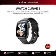 Aolon Curve3 Smartwatch Fitness Tracker IPS Curved Screen Smartwatch, Sleep Reco