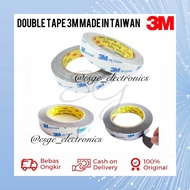 ORIGINAL DOUBLE TAPE 3M PE FOAM MADE IN TAIWAN SOLASI BB BUSA LEM BOLAK LEM DOUBLE TAPE 3M PUTIH