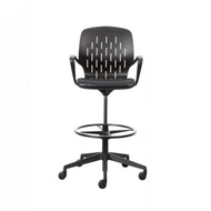 เก้าอี้ทำงาน พนักพิง สตูล รุ่น S สามารถปรับความสูงได้ ข