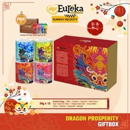 Eureka Popcorn CNY 2024 Dragon Prosperity Box Set + FREE 1x Premium Paper Bag &amp; AngPow set