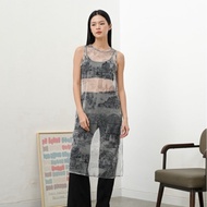 Ladida - Citta Top | Sheer Top Mesh Top Transparent Women's Top