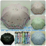 3-FOLD UMBRELLA WITH CUTE SWALLOW MOTIF NF 389/ 3-FOLD UMBRELLA WITH SWALLOW MOTIF