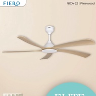 FIERO NICA 56"  Premium DC Inverter Motor Ceiling Fan Remote Control Ceiling fan Kipas siling Premiu