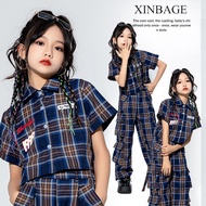 Street Dance Outfit for Kids - Hip Hop Performance Costume with Soft Fabric