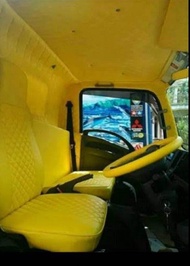 sarung jok dutro/Rino/Dyna dump truck.satu set kiri kanan .full busa