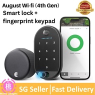August Smart Lock (4th Generation) Wifi Smart Lock or August Keypad – Fits Your Existing Deadbolt in