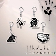 Game Death Stranding Sam Porter Bridges Cosplay Keychain Unisex Acrylic Pendant Keyring Key Chain