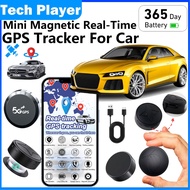 【2025】Magnetic Car GPS Tracker for/Android Phone 365 Day Battery Life No Monthly Fee No Subscription