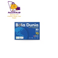 B5 SIDU PAPER B5 SIZE 70GR WORLD BALL/PAPER ONE/ARIA