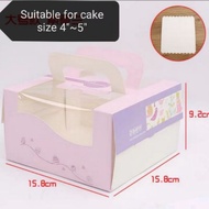 && ready stok && cake box 5""6"" mini cake box