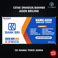 SPANDUK AGEN BRILINK / BANNER AGEN BRILINK / SPANDUK BANNER TARIK TUNAI / SPANDUK BANNER ATM BERSAMA