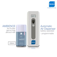 สเปรย์ปรับอากาศอัตโนมัติ Bioion เครื่องพ่นน้ำหอมอัตโนมัติ LCD (แบบตั้งโปรแกรมได้) + AMBIENCE รีฟ