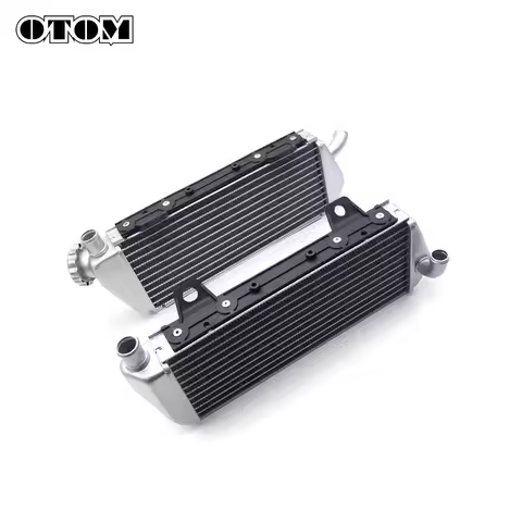 OTOM 2-stroke Motorcycle Cooling Radiator Engine Cooler For KTM HUSQVARNA GASGAS SX XC EXC TC TE FEE