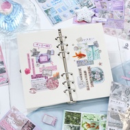 Phong cách Nhật Bản Die-Cut Stickers Book Funny Trendy DIY Craft Trang trí nhãn dán cho tạp chí Nhật