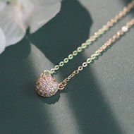 ANTOJUNNO necklace zircon 14k gold