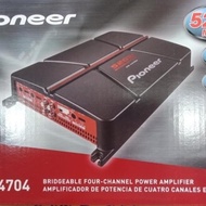 Power Amplifier Mobil 4 Channel Pioneer Gm-A4704 520W Termurah