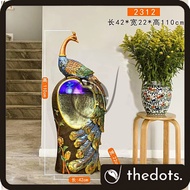 LARGE WATER FOUNTAIN 2312 PEACOCK FENG SHUI WATER FEATURES GARDEN HOME DECORATION GIFT SOUVENIR DEKO