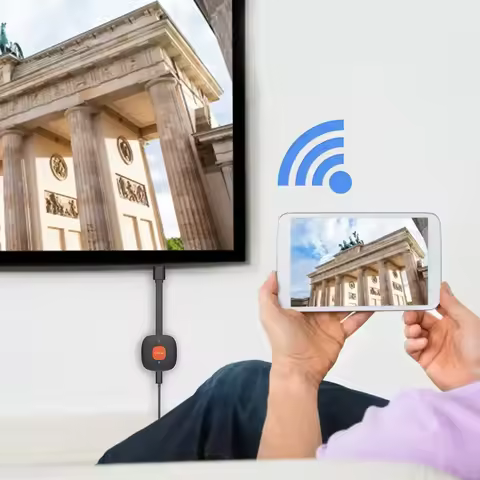 TV Stick 2.4G/5G 4K Miracast Wireless Wifi Display Dongle DLNA Receiver HDMI-compatible Screen Mirro