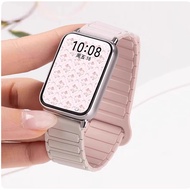 Magnetic Silicone Watch Strap For Galaxy Fit 3 Strap Replacement Loop For Samsung Galaxy Fit 3 Strap