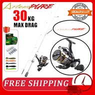 Fishing Rod Set Barang Mancing Set Fishing Combo Set Joran Pancing Set Pancing Set Batang Pancing