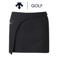 [DESCENTE] GOLF DESCENTE] GOLF Ladies Slim H-Shaped GOLF Skirt (Black)