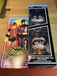 Sold out How2work x hottoys batman Robin labubu yaya set Hong Kong Ver