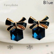 EARRINGS SUBANG BOW TIE EARRINGS RIBBON FASHION JEWELRY