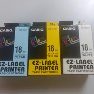Casio EZ Label Printer Tape (18mm)