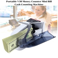 เครื่องนับเงิน ขนาดพกพา Handy Bill Counter V30 เครื่องนับแบงค์ เครื่องนับธนบัตรพกพาได้ใช้ได้ทั้งแบตเ