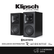 Klipsch The Fives Powered Monitor Bookshelf Speakers [Best  Soundbar Alternative]