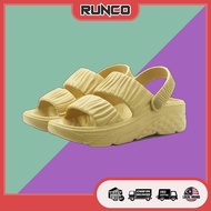 01 RUNCO Sandal Wanita Casual Getah Anti Slip