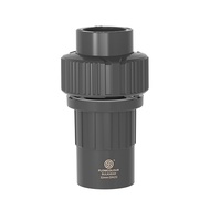 N30 DIN QUICK BULKHEAD UPVC GREY - FISH TANK AQUARIUM PIPING ACCESSORIES