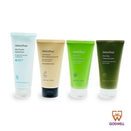 Innisfree - Cleanser / Cleansing Foam (Green Tea/Jeju Volcanic/Bija/Olive Real)150ml - Ship From God