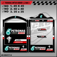 Stiker Decal Kandang Ebod Kotak / Dekal Sangkar Burung Kotak Model Ebod BnR Kosan PETRONAS 020