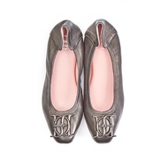 O&B รองเท้าหนังแกะ  รุ่น AUDREY CREST IN MASTER BLACK-11087CS33388F_C9BKMT