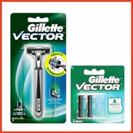 Shaver Set + 2 Gillette Vector Razors