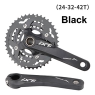 JIANKUN IXF Mountain Bike Integrated Crank Set 42/32/24 Sprocket 27/30 Speed Crank Set