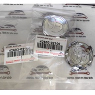 [42603-02100] ORIGINAL CHROME 1PCS Toyota Vios Altis Camry Avanza 57mm Diameter Sport Rim Center Whe