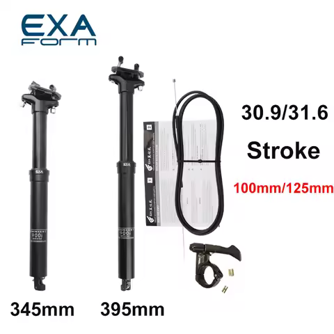 Kindshock KS EXA 900i Dropper Seatpost 30.9/31.6*395mm Mountain Bike Wire Control Lift Seat Tube Int