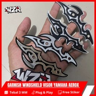 YAMAHA AEROX OLD NEW WINDSHIELD VISOR GARNISH MOTORCYCLE ACCESSORIES AEROX V1 ACCESSORIES