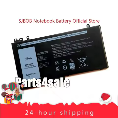 2025 New RYXXH 38Wh Battery for Dell Latitude 12 E5450 E5550 E5250 E5270 09P4D2 9P4D2 laptop battery