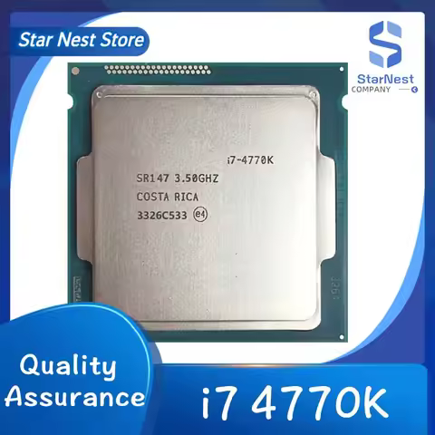 Core i7 4770K 3.5GHz Quad-Core LGA 1150 cpu processor